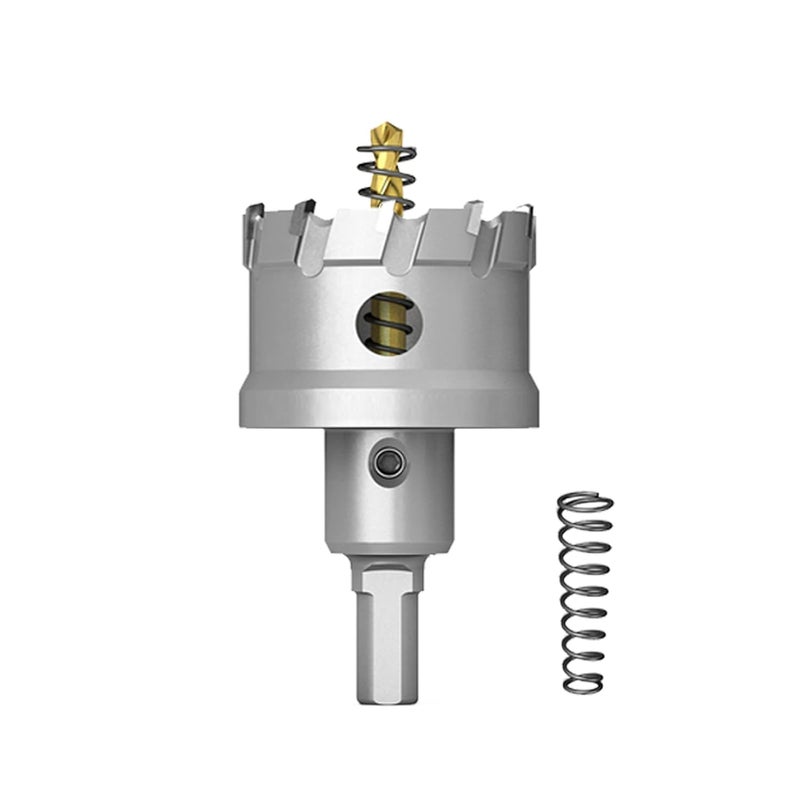 GSTK Upgrade Heavy Duty Carbide Hole Saw,Metal Steel Hole Saw Drill Bit,TCT Hole Cutter-Alloy Hardness Upgrade, Life Upgrade,Use for Stainless Steel, mild Steel, Iron, Copper,etc (48mm|1-57/64") - Image 1